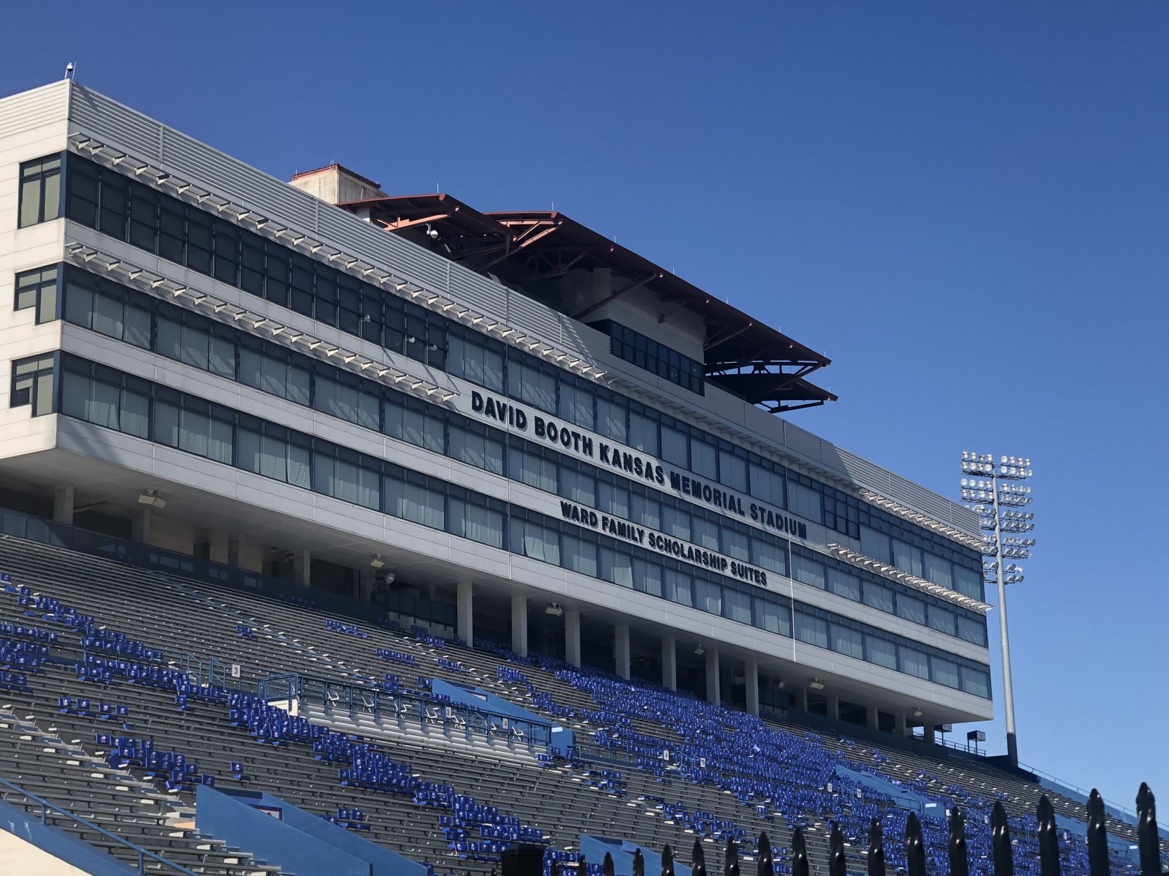 David Booth Kansas Memorial Stadium